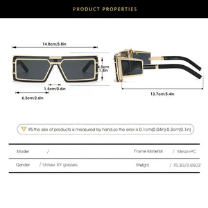 Lunettes de soleil punk SUN N.