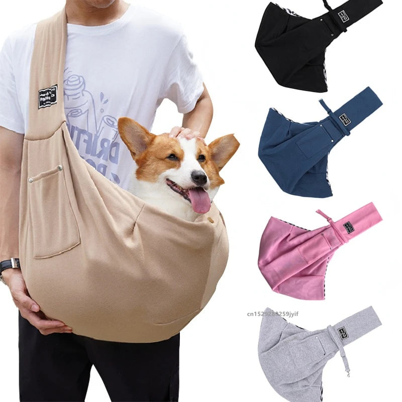 Sac à Bandoulière Confortable pour Chat & Chiot | Transport Portable Voyage Plein Air SUN N.