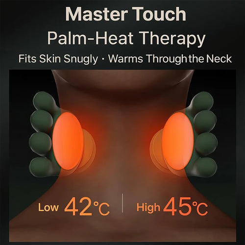 neck and shoulder massager with deep tissue kneading