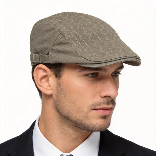Casquette Gavroche Rétro – Béret Coton Unisexe, Chapeau de Pêche Toutes Saisons SUN N.