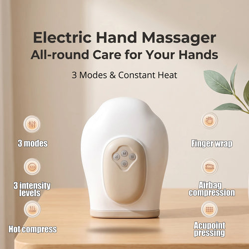 electric hand massager glove for pain relief and circulation