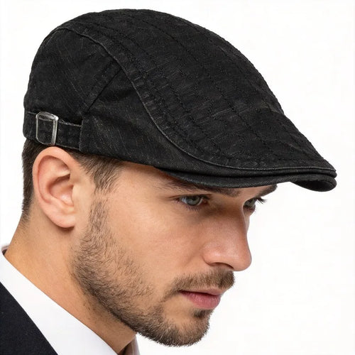 Casquette Gavroche Rétro – Béret Coton Unisexe, Chapeau de Pêche Toutes Saisons SUN N.
