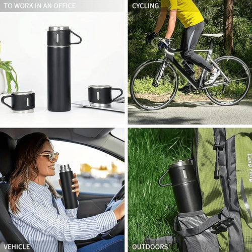 500ml Stainless Steel Thermos Bottle Vacuum Insulated Flask