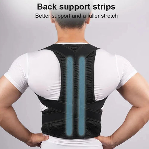 Correcteur de Posture Dorsale - Ceinture Soutien Épaules et Dos SUN N.