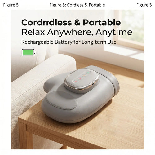 electric hand massager glove for pain relief and circulation