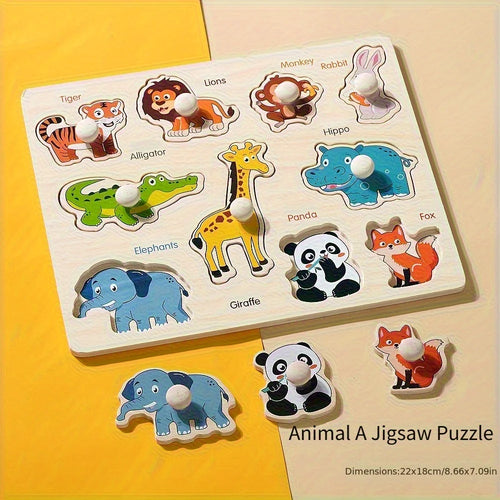 Puzzle Montessori Éducatif – Planche de Géométrie & Correspondance de Formes SUN N.