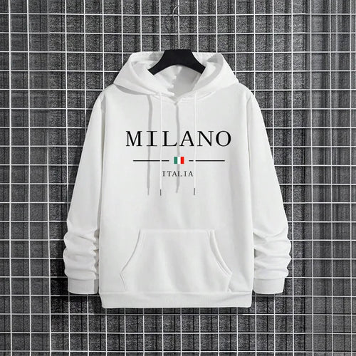 Sweat À Capuche Homme Imprimé - Hoodie Sport Streetwear 2025 SUN N.