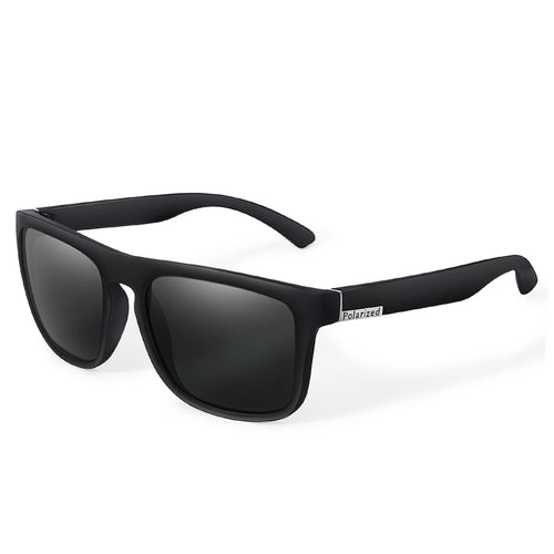 Lunettes de Soleil Polarisées Homme – Style Rétro Monture Carrée, UV400 SUN N.