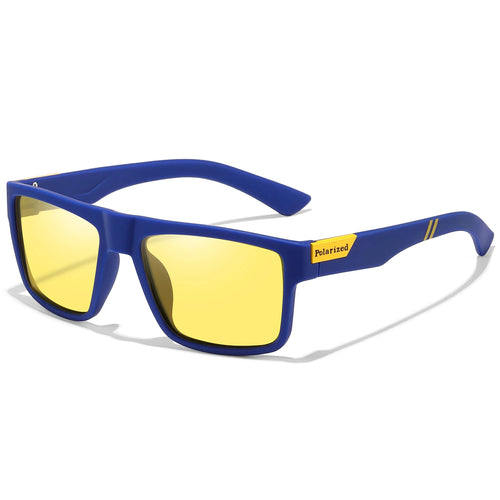 Lunettes de Soleil Polarisées Homme – Style Rétro Monture Carrée, UV400 SUN N.