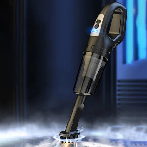Aspirateur de voiture portable sans fil, rechargeable par USB, aspirateur à main puissant pour voiture, maison, bureau, nettoyage des poils d'animaux SUN N.