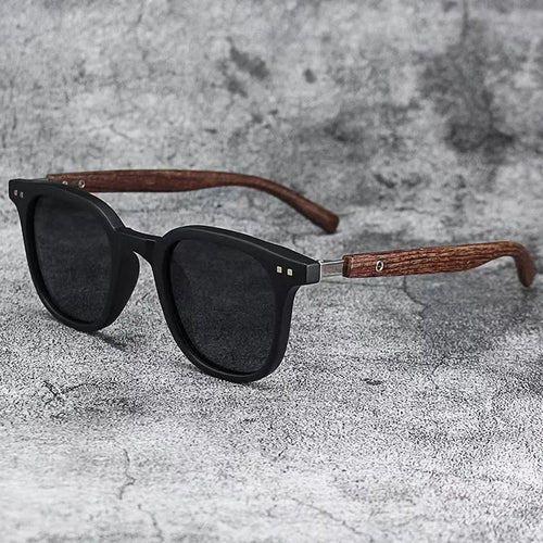 Lunettes de soleil effet bois SUN N.