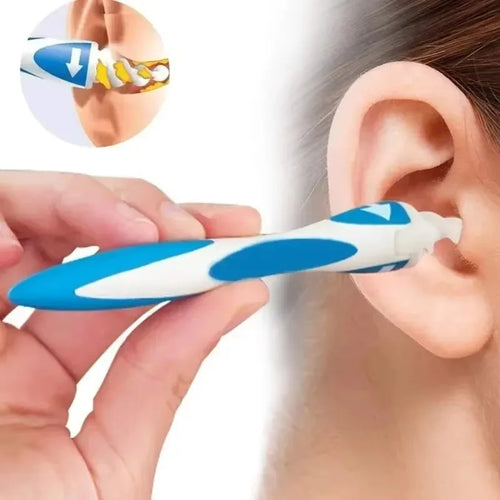 Nettoyeur d’Oreille en Silicone Souple – 16 Embouts, Extraction Cire Douce & Précise SUN N.