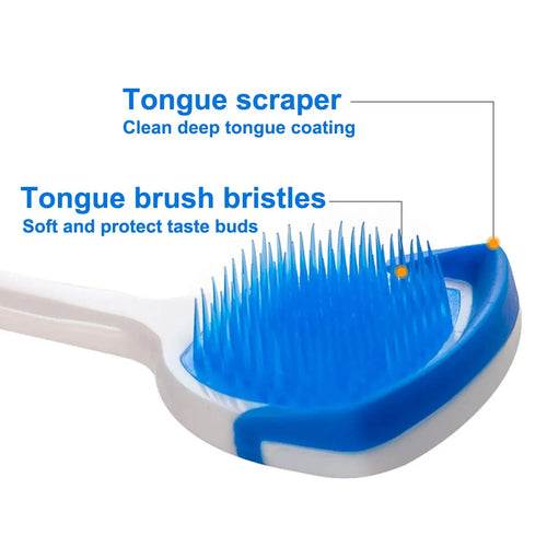 Nettoyeurs de langue en Silicone réutilisables pour adultes et enfants, brosse grattoir lavable, outil de nettoyage de la langue, haleine fraîche, hygiène buccale, 1/4 pièces SUN N.
