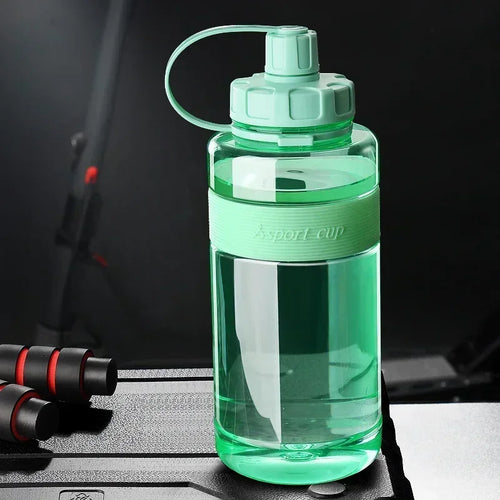 Bouteille d'eau Grande Capacité avec Paille - 2L/1.5L/1L/0.6L Sport Fitness