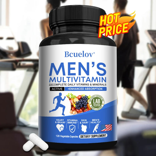Multivitamines pour Hommes – 22 Vitamines & Minéraux Essentiels SUN N.