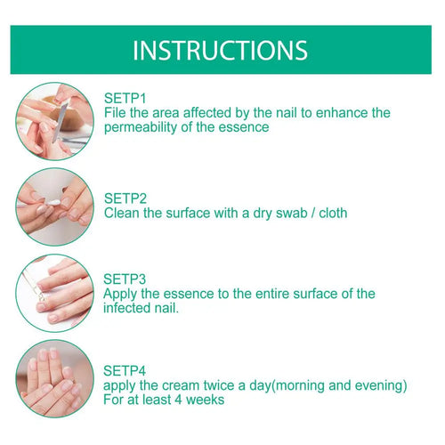Sérum de traitement des ongles pour l'onychomycose, l'atrophie et la surface irrégulière, pour restaurer la douceur et la brillance des ongles SUN N.
