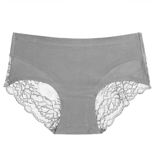 Culottes Dentelle Femme en satin doux avec détails en dentelle, design élégant et confortable