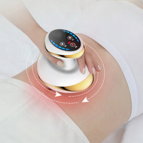 electric cupping massager with heat for body therapy