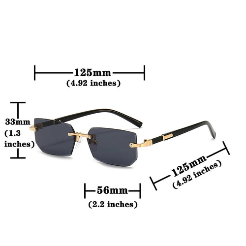 Produit modifié Lunettes de soleil sans monture SUN N.