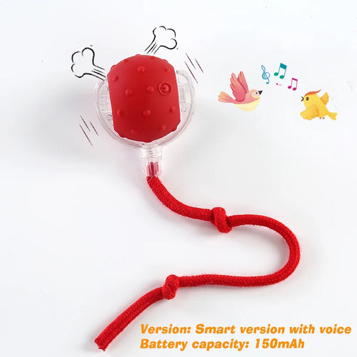 New Dog Interactive Ball Toy,Automatic Rolling Dog Ball Rechargeable,Smart Puppy Interactive Toy,Intelligent Balls Toy for Dogs SUN N.