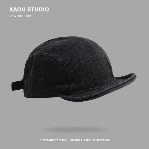 Casquette Bord Souple Rétro Homme – 5 Panneaux Délavée Streetwear SUN N.