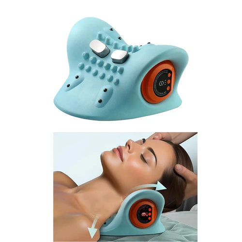 electric neck massager pillow for pain relief