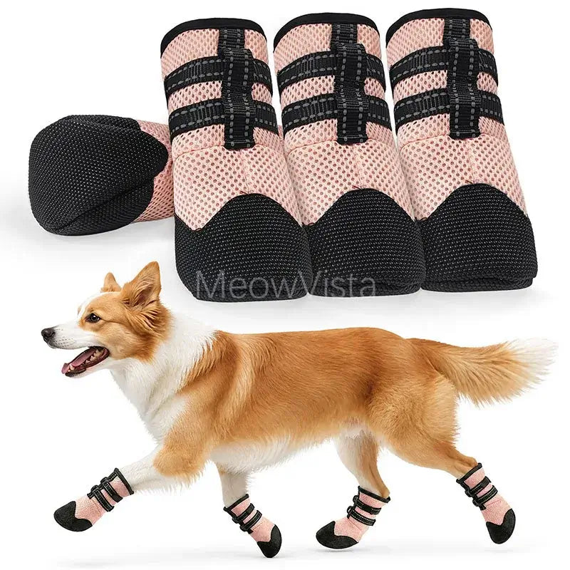 Bottes d'été pour chien – Antidérapantes, respirantes et résistantes à la chaleur SUN N.