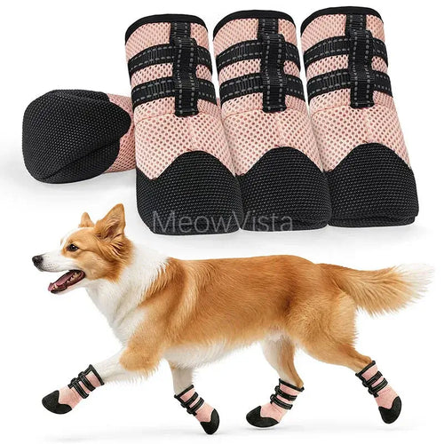 Bottes d'été pour chien – Antidérapantes, respirantes et résistantes à la chaleur SUN N.
