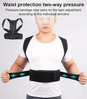 Correcteur de Posture Dorsale - Ceinture Soutien Épaules et Dos SUN N.