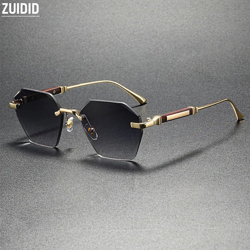 Lunettes de soleil sans monture 2026 pour femmes, tendance, luxe, mode, lunettes de soleil pour hommes, dropshipping, vintage, rétro, verres solaires pour femme SUN N.