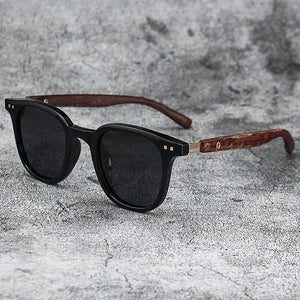 Lunettes de soleil effet bois SUN N.