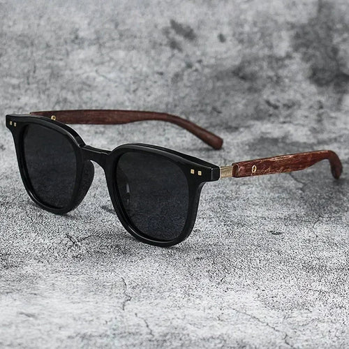 Lunettes de soleil effet bois SUN N.