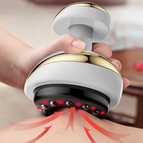 electric cupping massager with heat for body therapy