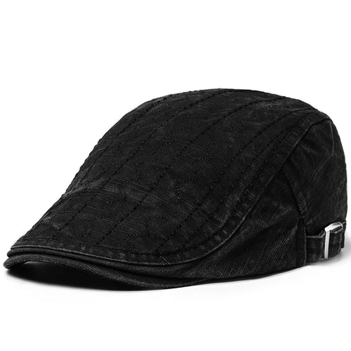 Casquette Gavroche Rétro – Béret Coton Unisexe, Chapeau de Pêche Toutes Saisons SUN N.