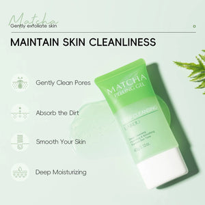 Gommage Visage Gel Matcha LAIKOU - Exfoliant Hydratant Contrôle Sébum 60g SUN N.