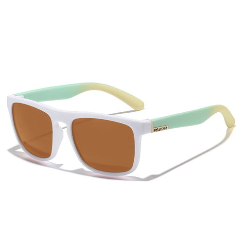 Lunettes de Soleil Polarisées Homme – Style Rétro Monture Carrée, UV400 SUN N.