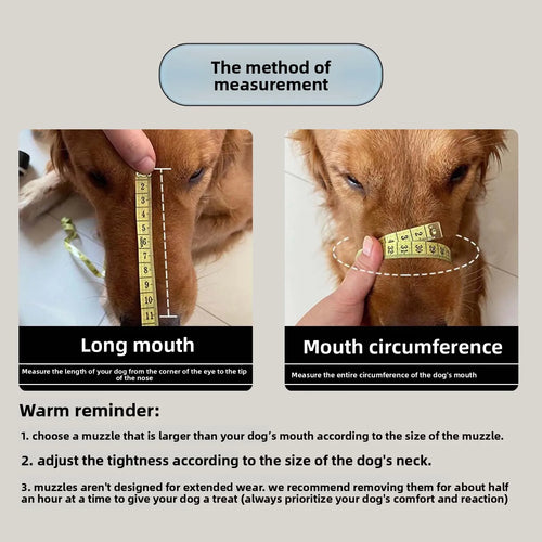Muselière Souple en Silicone TPR pour Chien – Anti-Morsure, Perméable à l’Eau SUN N.