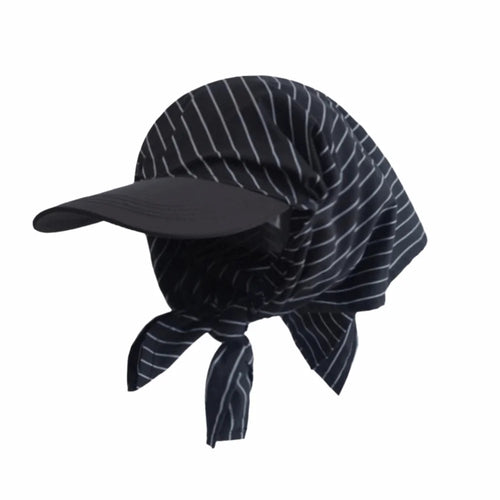 Casquette de baseball rétro à carreaux avec foulard intégré, réglable et tendance, protection solaire, pour le sport SUN N.