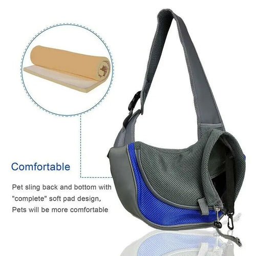 Sac à main en maille Oxford pour animal de compagnie, fourre-tout pour chiot, Electrolux S ou L, chien unique initié, poudres confortables, voyage en plein air, écharpe pour animaux de compagnie SUN N.