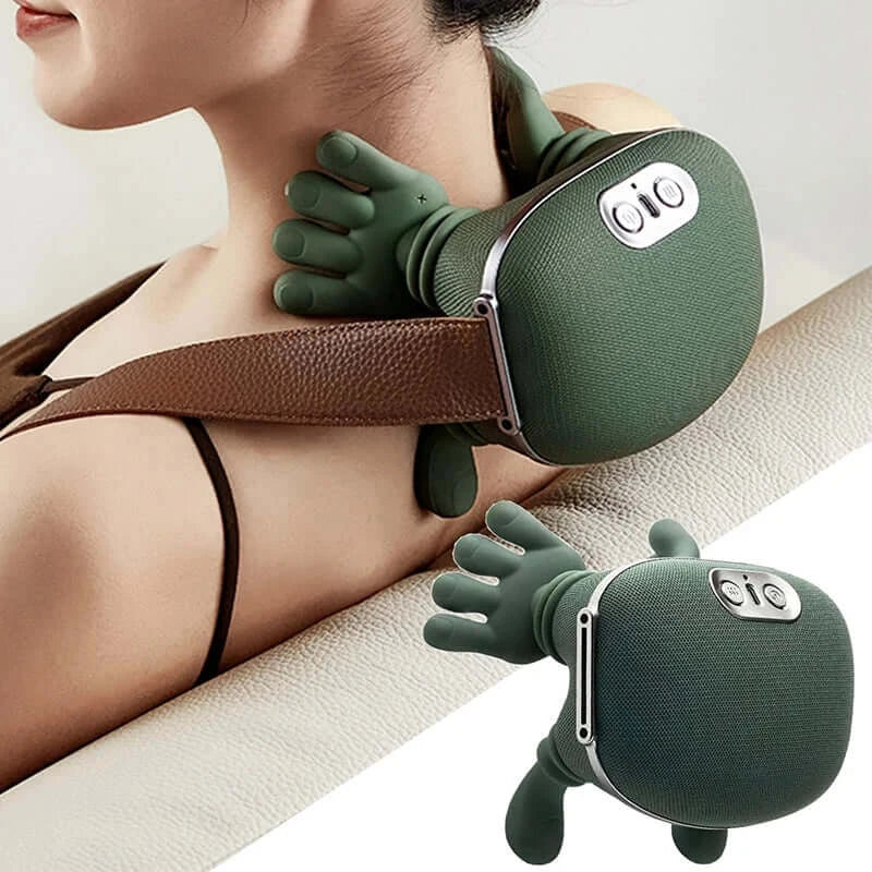 Masseur Nuque et Épaules – Pétrissage Tissu Profond & Chaleur 