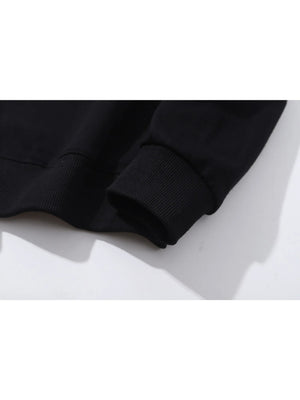 Sweat-shirt Homme Col Rond Manches Longues - Hoodie Uni Printemps/Automne 2025 SUN N.