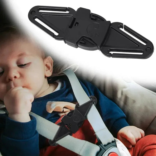 Ceinture de sécurité de voiture pour enfants, ceinture d'épaule, fixation de boucle de positionnement, ajusteur de poussette de bébé, boucle de poitrine, accessoires de boucle de verrouillage SUN N.