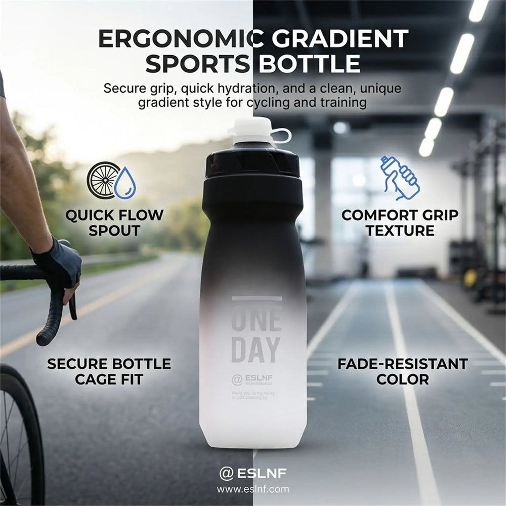 Insulated Bicycle Water Bottle 750ml Stainless Steel Leak Proof