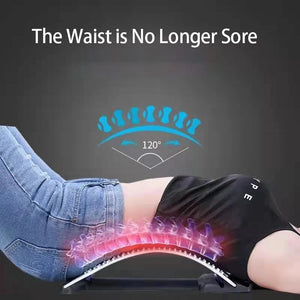 Back Stretcher for Back Pain Relief, Multi-Level Back Cracker Board, Lower and Upper Back Support for Herniated Disc SUN N.