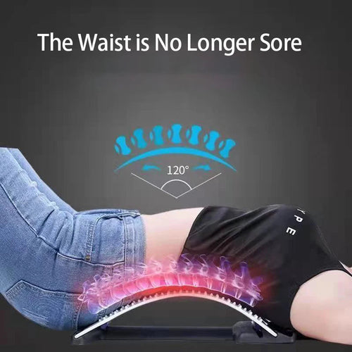 Back Stretcher for Back Pain Relief, Multi-Level Back Cracker Board, Lower and Upper Back Support for Herniated Disc SUN N.