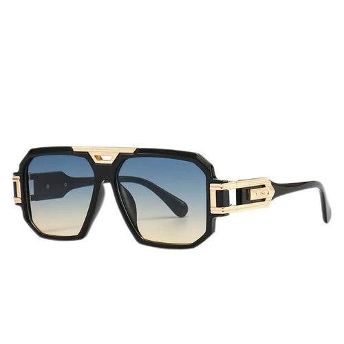 Lunettes de soleil rétro carrées à monture complète, grande monture surdimensionnée, Anti-UV, Uv400, rétro HD, accessoire de Costume SUN N.