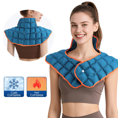 Compresse de glace réutilisable pour l'épaule – Enveloppement chaud/froid pour la zone de l'épaule – Confort et bien-être sportif et quotidien SUN N.