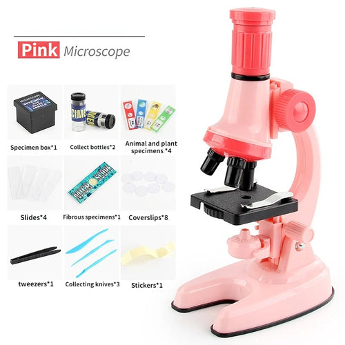 Nouveau : Explorez les merveilles de la science avec ce kit de microscope haute définition – Idéal pour les élèves du primaire ! SUN N.