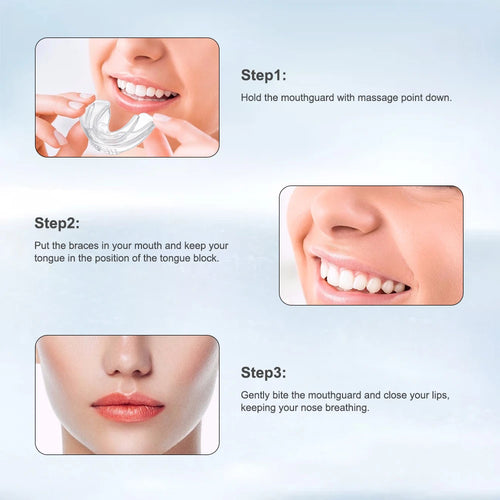 Appareil dentaire en 3 étapes, entraîneur de dents pour adultes, attelle d'alignement orthodontique, correcteur Transparent, accessoires de dentiste SUN N.