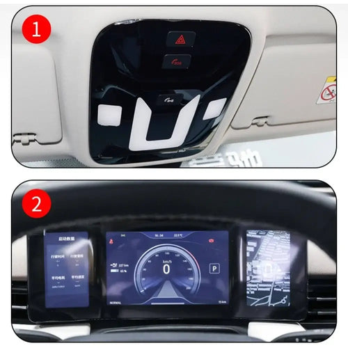 Film de Protection PPF TPU for AIWAYS U5 2022-2024, anti-scratch interior protective film for screens and surfaces.